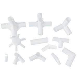 Raccords de tuyauterie en plastique 16 mm à raccord cannelé pour systèmes d'irrigation de jardin - Product Image 1