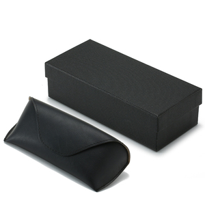 Leather Handmade Soft <strong>Hard</strong> <strong>Glasses</strong> Eyeglasses Eyewear <strong>Cases</strong> Custom Sunglasses <strong>case</strong> <strong>Set</strong> Sunglasses Packaging <strong>Set</strong> - Product Image 4