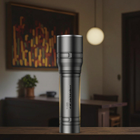 S33 Lampe de Poche LED Portable Rechargeable Éclairage Extérieur ABS Urgence Maison