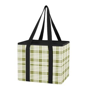 <span class=keywords><strong>Sac</strong></span> de courses pliable <span class=keywords><strong>en</strong></span> nylon <span class=keywords><strong>avec</strong></span> poignée, motif Palaka hawaï<span class=keywords><strong>en</strong></span>, personnalisé, réutilisable, type <span class=keywords><strong>cabas</strong></span> autoportant - Product Image 2