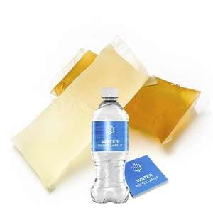 Etiqueta de Película BOPP para Botellas de Agua PET, Adhesivo Termofusible de Plástico - Product Image 3