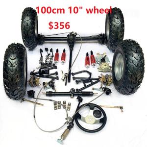 BRICOLAGE Quatre Roues KART KART ATV UTV <span class=keywords><strong>Buggy</strong></span> Transmission Disque Frein 81CM Essieu Arrière Avec 428 530 Chaîne Différentiel - Product Image 6