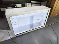 Écran publicitaire holographique 3D horizontal de 15,6 pouces à vision directe pour les magasins de détail et les expositions