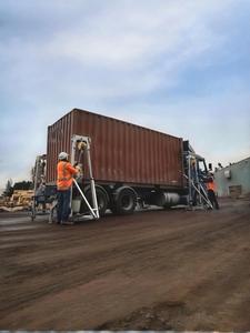 Intelligent Cylinder Core <strong>Hydraulic</strong> Lift System Self Monitoring with Pump Removable Four-Legged Design for Shipping Containers - Product Image 6