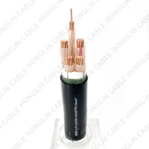 LSZH Low Smoke 0 Halogen Sheathed Copper Conductor Electrical Wires Supplies Power Cable