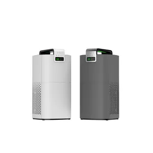 JNUO filter hepa pembersih udara portabel, pembersih udara portabel dengan filter h13 hepa yang dapat dicuci cocok untuk perokok rumah