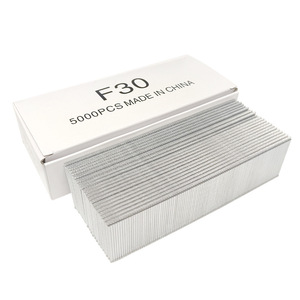 Clavos Neumáticos Ding Lang F30 de 30 mm, Cabeza Plana, Cuerpo Liso, Galvanizados en Zinc, para Carpintería, 5000 Unidades, Hechos en China - Product Image 1