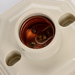 Ngoài Trời Bakelite ABS Đèn Chủ Với <span class=keywords><strong>E27</strong></span> Ổ Cắm 210 V-250 V 660 W Đa Giác Thiết Kế Vít Phong Cách Cho 210 V-250 V 660 W Chiếu Sáng - Product Image 3