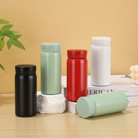 Mini Tasse Isotherme de Poche pour Enfants en Acier Inoxydable 304/201, Isolation Thermique 6-12 Heures, Utilisation Extérieure, Design Moderne et Simple