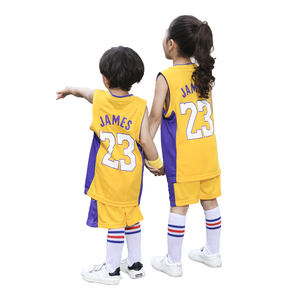ชุดบาสเก็ตบอลแขนกุด 2 ชิ้นสำหรับเด็ก ดูแรนท์ เททัม ดอนซิช เออร์วิง ชุดบาสเก็ตบอลเนื้อผ้านุ่ม ระบายอากาศได้ดี เสื้อยืดชุดบาสเก็ตบอลสำหรับเด็ก - Product Image 1