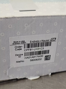 Endress Hauser Digital pH Sensor Memosens CPF81E CPF81 CPF82 E+H Analysis - Product Image 2