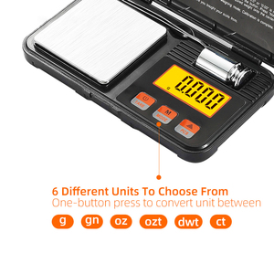 Hot Selling High Accuracy Taschen waage Digital Small 50g 0,001g Schmuck Gewichts waage Digital - Product Image 4