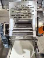 Machine à pâte commerciale, machine à nouilles, machine à rouler la pâte, machine à faire des enveloppes de raviolis, machine à faire des peaux de wontons en acier inoxydable