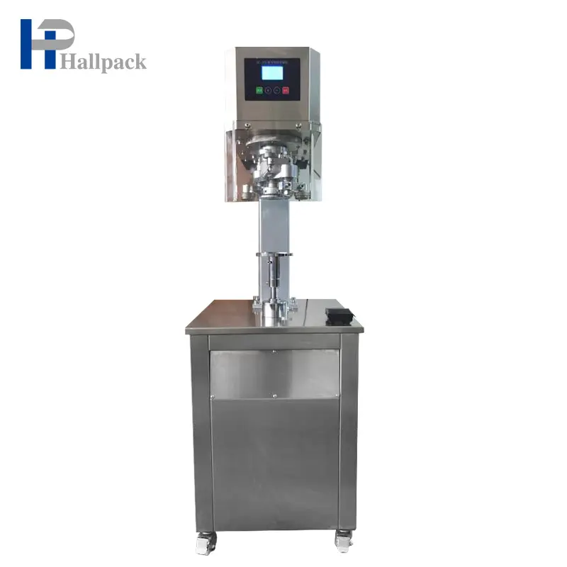 High Quality Vertical Non Rotating Two Or Four Knife Wheel Can Sealing Machine