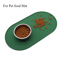 Tapis en silicone, tapis de table en silicone, tapis de nourriture pour animaux de compagnie avec bords surélevés, tapis de beauté pour le maquillage, utilisation multifonctionnelle, artisanat
