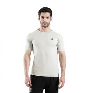 T-shirts pour hommes 100% coton, vente en gros, t-shirts unis, manches courtes, col rond, coupe classique, impression personnalisée, vêtements décontractés, fournisseur - Product Image 1