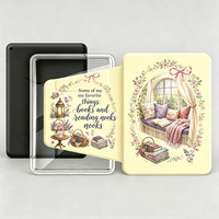 Casing Kulit Kustom Transparan untuk Kindle Paperwhite 6.8 inci 7 inci 6 inci Generasi ke-10, ke-11, ke-12 2024