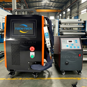 Soudeuse laser à fibre portative 4-en-1 refroidie par air, équipement laser multifonctionnel pour le traitement des métaux - Product Image 6