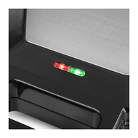 Machine à Samosa pour 10/24 Samosas, petit-déjeuner, plaques de revêtement antiadhésives à double face, fabricant de collations électriques à chauffage rapide de 1200W