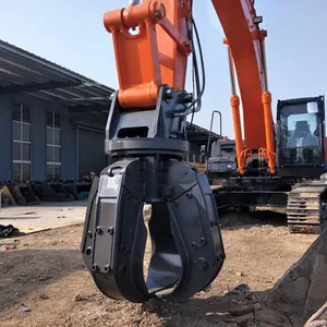 Professional Supplier Peel Grapple Sorting Heavy Duty Excavator Attachment Handling Grab Scrap Metal Claws