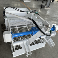 Nettoyeur de plage portatif à prix d'usine, machine de nettoyage de plage pour éliminer les pierres du sable de la plage