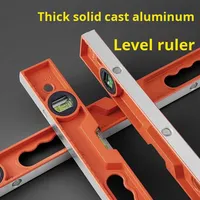 Niveau à bulle solide, niveau magnétique en aluminium coulé de haute précision, petit niveau magnétique miniature, outil de mesure