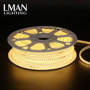 Enerji tasarrufu su geçirmez IP65 dışarı kapı dekorasyon <span class=keywords><strong>SMD</strong></span> 2835 120leds/m AC 110V/220V <span class=keywords><strong>led</strong></span> şerit ışık