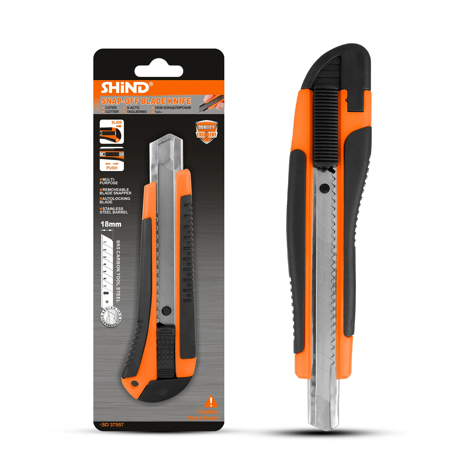 SHIND 37557 Venta caliente Snap-off Blade Knife