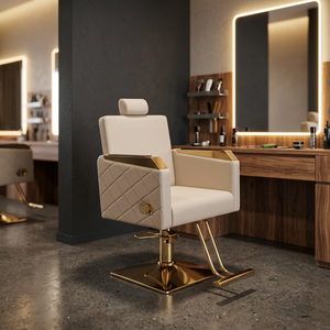 Hair salon's popular rotating chair beauty hair chair simple barber chair haircut chair beauty and hair treatment chair - Product Image 1