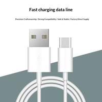Câble de charge rapide et de transfert de données Type-C vers Micro USB pour téléphones Android avec prise en charge et transfert de données