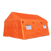 Tente médicale gonflable de réfugié d'urgence abri Structure d'air sauvetage secours en cas de catastrophe isolation tente d'hôpital gonflable