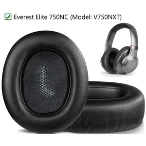 Everest Elite 750 Kopfhörer zubehör Premium Protein Leder Ohr polster Ersatz Komfortable Ohr polster und Ohren schützer - Product Image 3