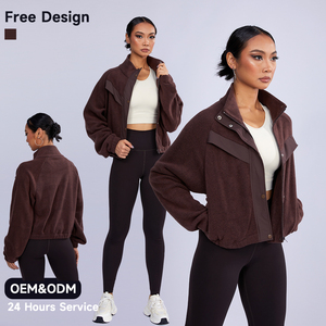 Luckpanther Fabricant de vêtements de sport en <span class=keywords><strong>polaire</strong></span> de haute qualité, sur mesure, OEM, pour femmes - Product Image 1