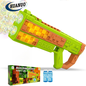 Pistola <span class=keywords><strong>de</strong></span> Burbujas Automática con Luz LED para Niños, Juguete <span class=keywords><strong>de</strong></span> Burbujas para Fiestas al Aire Libre <span class=keywords><strong>de</strong></span> Verano - Product Image 1