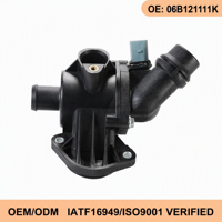 Ensemble de thermostat de liquide de refroidissement Wanray pour A4 B6 A6 C5 1.8T, pièce de rechange pour système de refroidissement 06B121111K 06B121111D 06B121111G 06B121111H