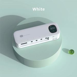 Esterilizador de cepillos de dientes LED UVC de pared con secado por viento para el hogar, accesorios de baño impermeables - Product Image 6