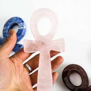 ขายส่งธรรมชาติ<span class=keywords><strong>Sodalite</strong></span> Rose Quartz Ankhพื้นบ้านงานฝีมือคริสตัลแกะสลักAnkhสำหรับการรักษา - Product Image 6