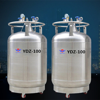 Réservoirs d'azote liquide à pression constante, tous types YDZ-100 100L, auto-pressurisants