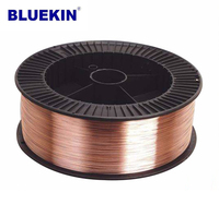 Fil de soudage MIG en cuivre ER70S-6 pour soudage au CO2, prix du fil de terre en vrac 0.8MM 0.9MM 1.0MM 1.2MM, 5kg/15kg