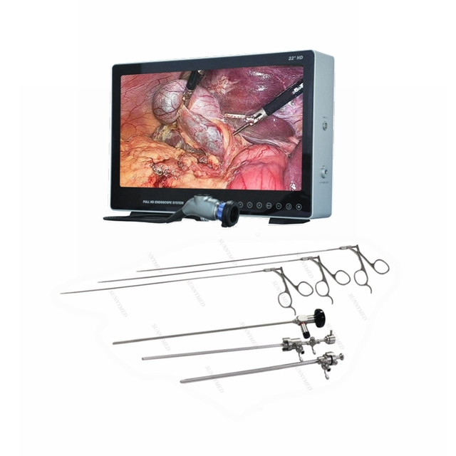 veterinary Medical Endoscope Camera Machine OEM Available Endoscopy Endoscope HD 4K Camera System Hysteroscope Set
