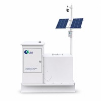 Kit de modernisation d'automatisation de portail d'irrigation solaire avec surveillance par caméra à distance et commande manuelle pour usage agricole