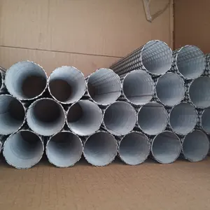 स्टेनलेस स्टील 304 316 316l छिद्रित फिल्टर ट्यूब सिलेंडर