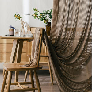 Rideau semi-transparent blanc <span class=keywords><strong>pour</strong></span> <span class=keywords><strong>porte</strong></span> patio, rideau voile extra large, drapé élégant <span class=keywords><strong>pour</strong></span> <span class=keywords><strong>porte</strong></span> coulissante en verre - Product Image 2