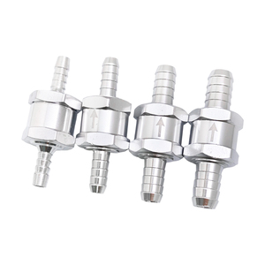 Válvula de Combustible Unidireccional de Aluminio de Grado Automotriz de 6/8/10/12 mm con Función Antirretorno para Gasolina y Diésel - Product Image 4