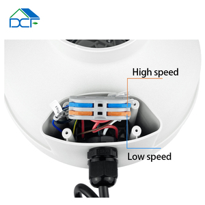 Ventilateur de ventilation en ligne DCFAIR 8 pouces Turbo Boost 220V-240V, <span class=keywords><strong>extracteur</strong></span> <span class=keywords><strong>d</strong></span>'<span class=keywords><strong>air</strong></span> pour tentes de culture, homologué CE - Product Image 6