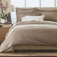 Ensemble de draps en coton égyptien 400TC, vente en gros de linge de lit en coton, ensemble de draps