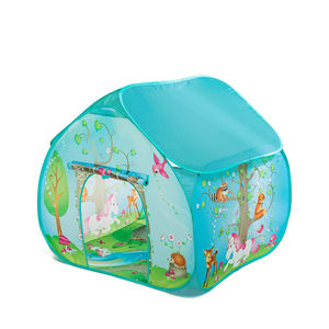 Tente de jeu pour enfants fabriquée sur mesure en Indonésie, tente Pop It Up Pit Stop avec tapis de course, maison de jeu - Product Image 4