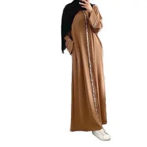 Dubai Clothing Muslim Turkey Breathable Elegant Abaya Women Muslim Dress Women'S Robe