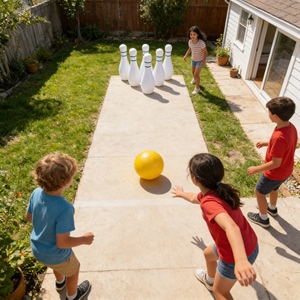 Boule de <span class=keywords><strong>bowling</strong></span> gonflable interactive personnalisée, petite, <span class=keywords><strong>pour</strong></span> l'extérieur, <span class=keywords><strong>pour</strong></span> l'éducation des enfants - Product Image 1