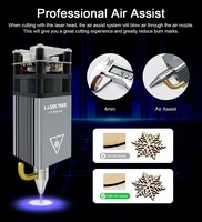 Module Laser LASER TREE 40W, Tête de Gravure et de Découpe Laser à Diode 5W de Puissance Optique 450nm avec Assistance d'Air pour Marquage sur Bois, Outil DIY